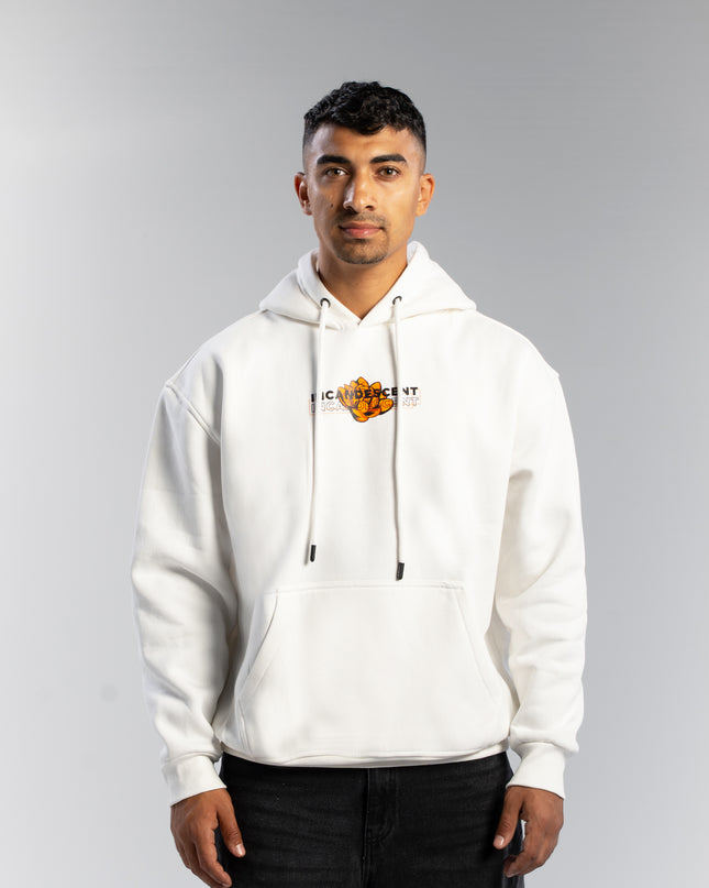 Incandescent Flower Oversize Hoodie