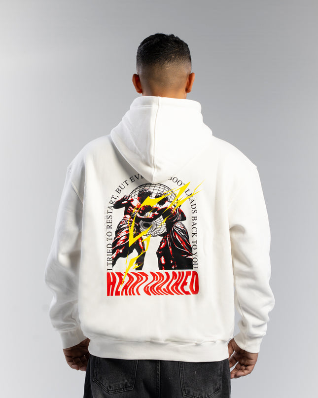 Heart Crashed Oversize Hoodie