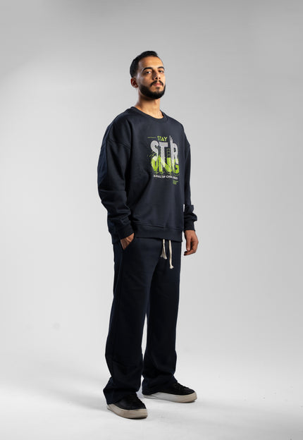 <strong>Printed Oversize</strong> Sweatshirt + <strong>Relaxed fit</strong> Sweatpants