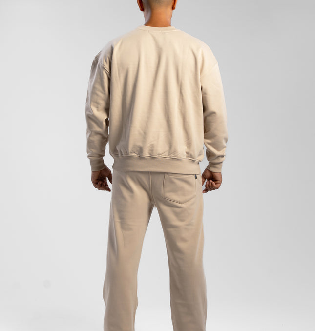 Strength Denim Cotton Suit Beige