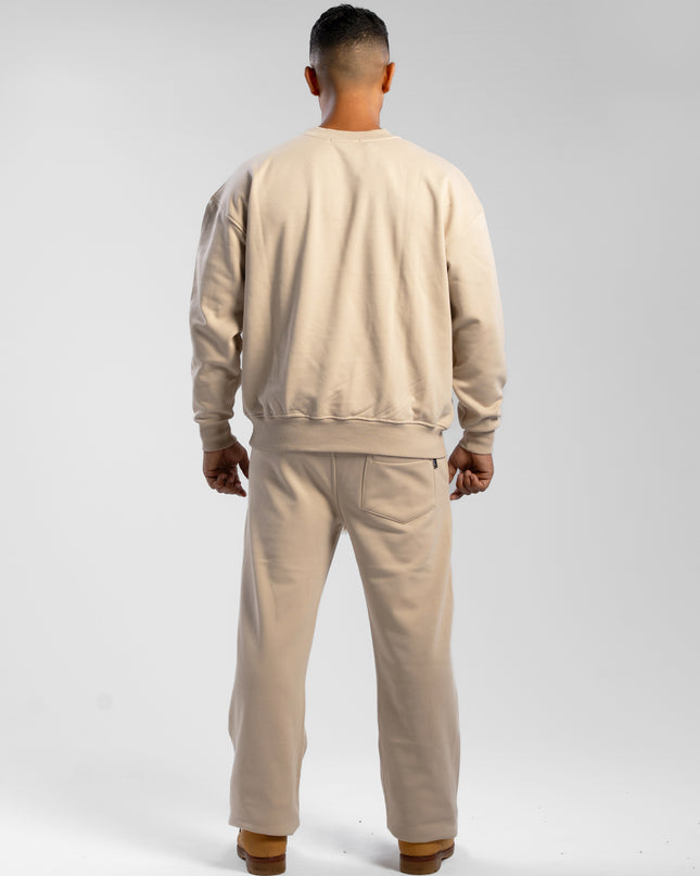 Strength Denim Cotton Suit Beige